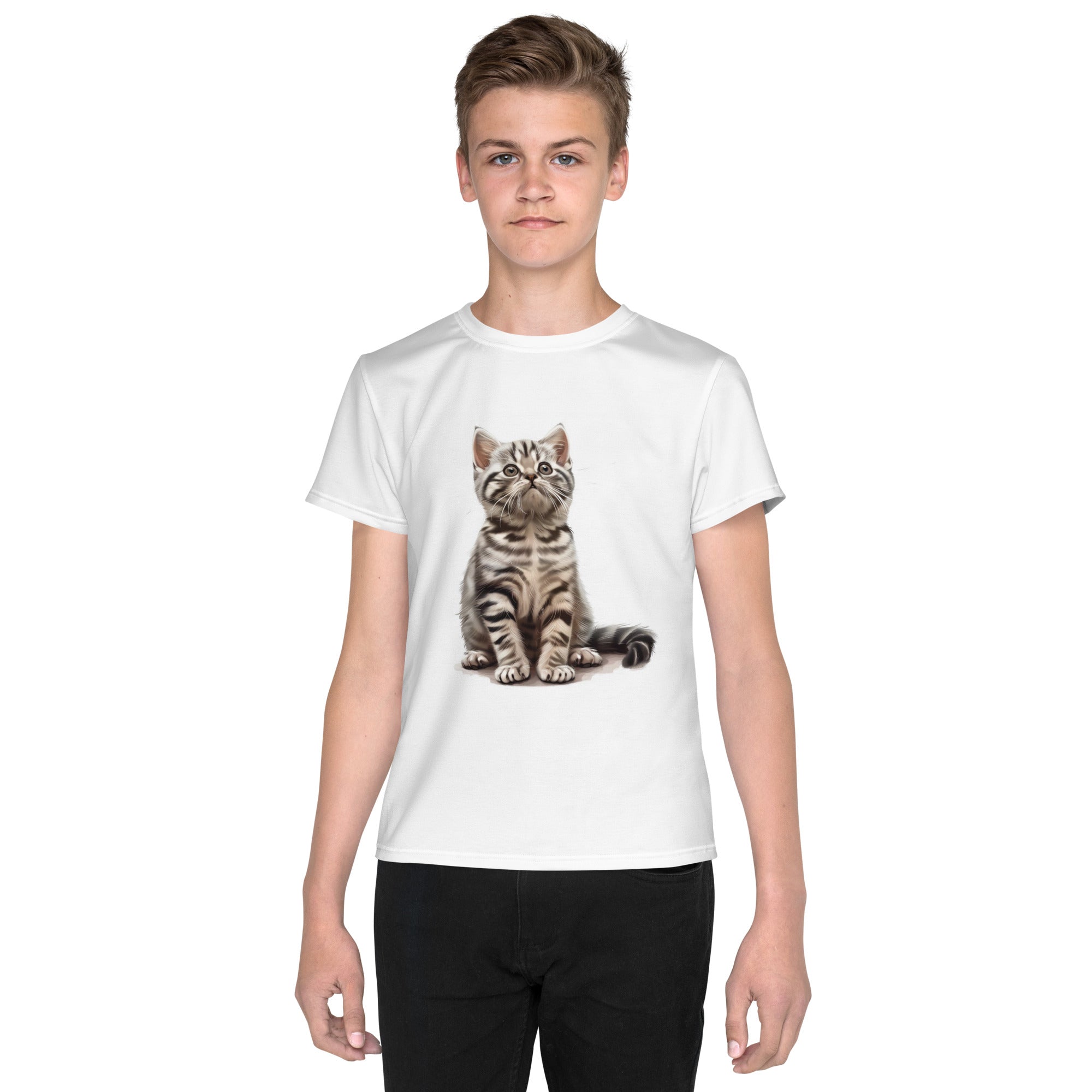 american shorthair cat  t-shirt