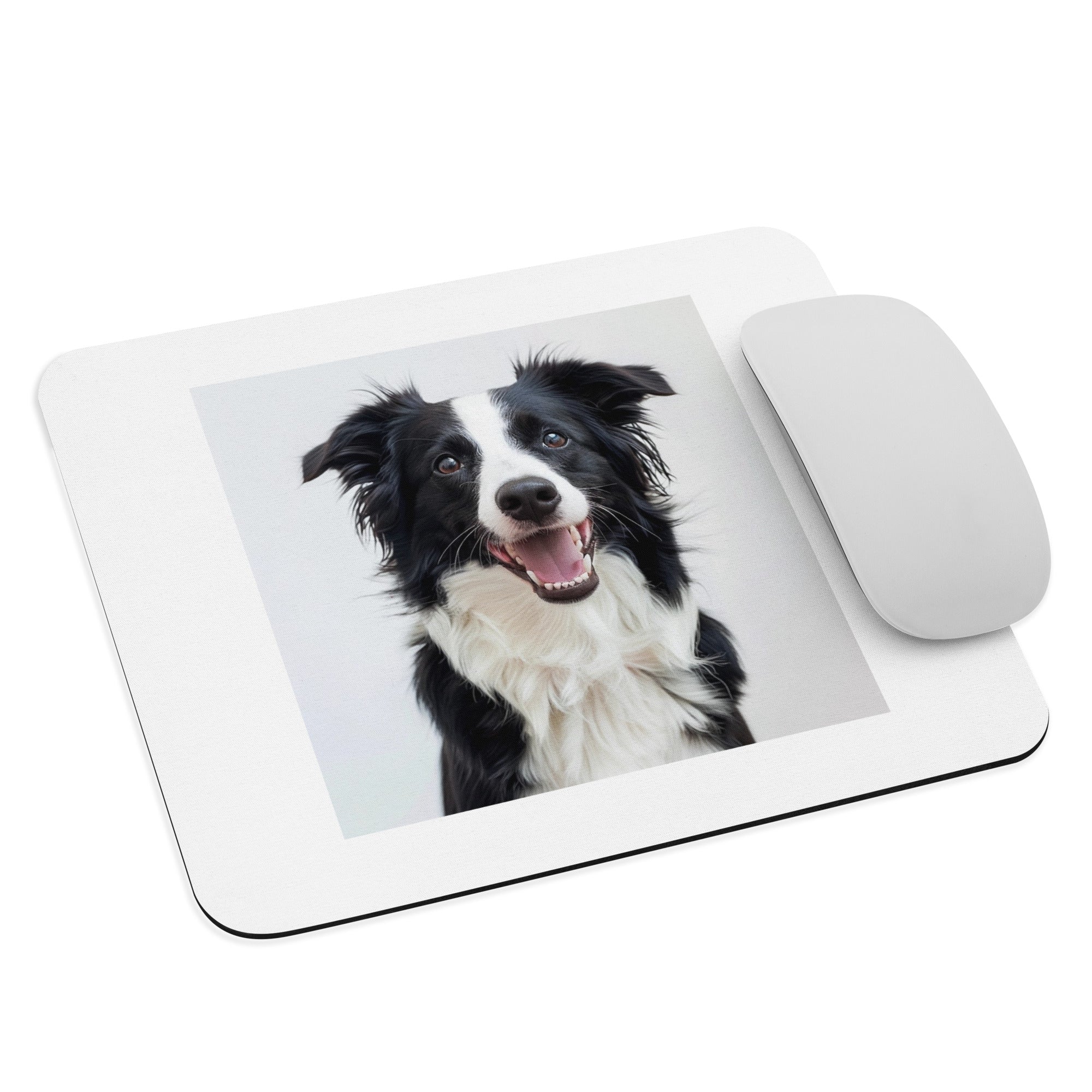 border collie Mouse pad